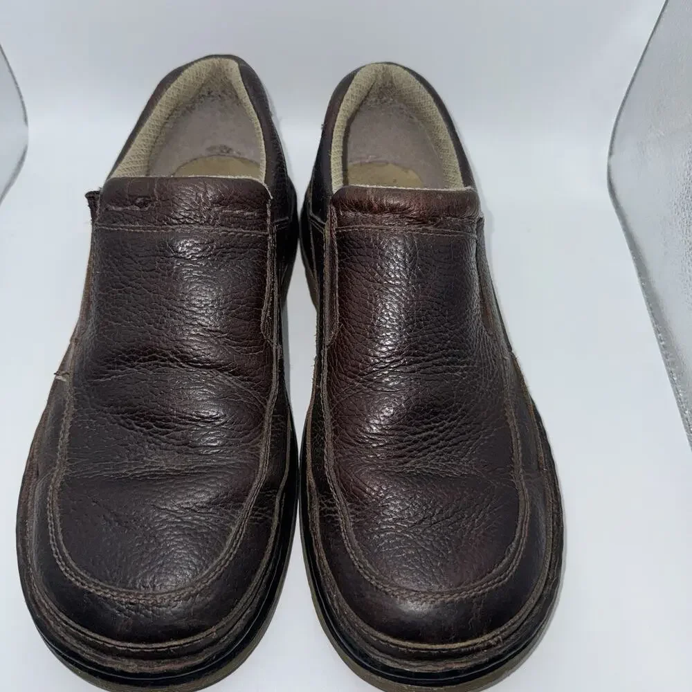 Dr. Martens Orson 11198 Brown Leather Slip On Loafers Men’s US 11 EU 45